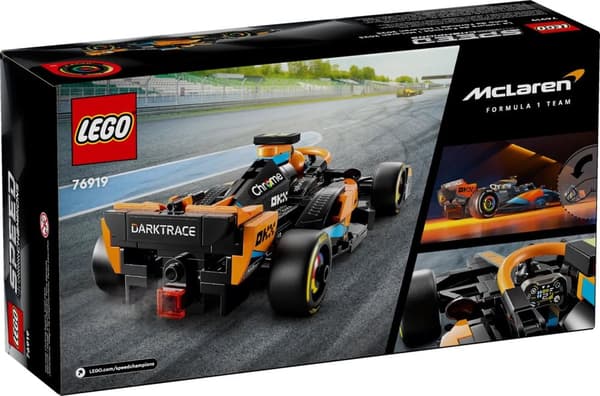 LEGO SPEED CHAMPIONS 76919 2023 McLaren Formel 1 racerbil