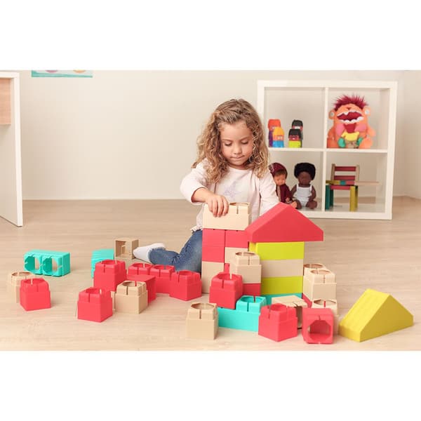 Miniland Eco Super Kim Bloc 40 Enheter Flerfärgad
