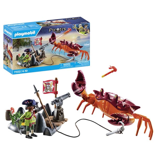 Playmobil Kamp Med Den Gigantiske Krabbe Konstruktion Spil Con