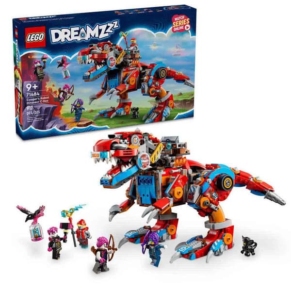 Lego Cooper´s C-rex Robot Dinosaur Byggespil