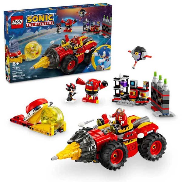 Lego Super Sonic Vs. Egg Drillster Byggspel
