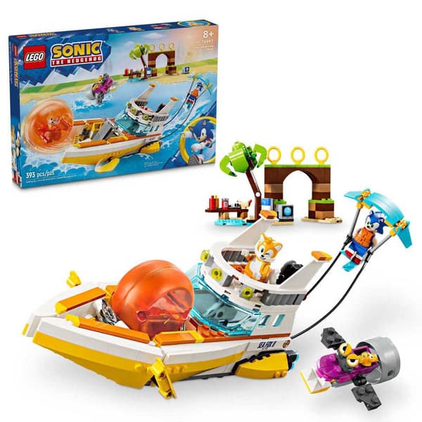 Lego Tails Adventure Boat Rakennuspeli