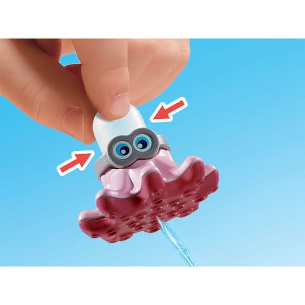Playmobil Børnepool Med Boblebad Konstruktion Spil Con Flerfarvet