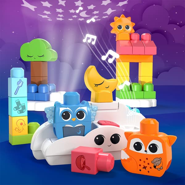 Mega Bloks Natlys Med Lys Og Lyde Konstruktion Spil Con