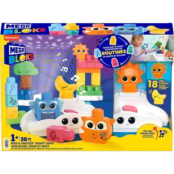 Mega Bloks Natlys Med Lys Og Lyde Konstruktion Spil Con