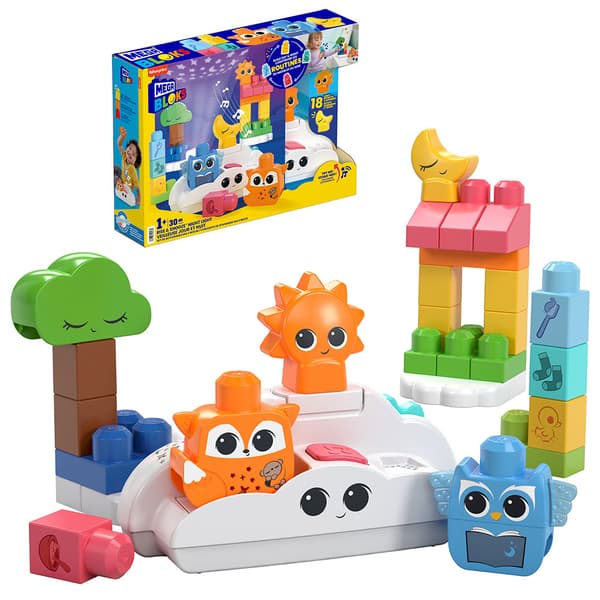 Mega Bloks Natlys Med Lys Og Lyde Konstruktion Spil Con
