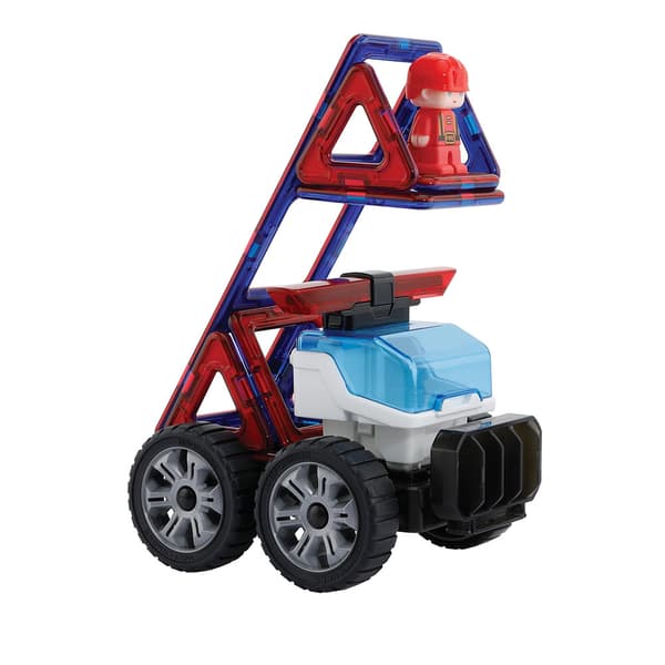 Magformers Fantastisk Politis Redningsset (3069) Konstruktionsspil 26 Stykker