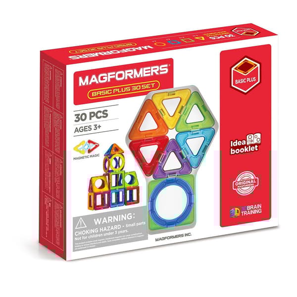 Magformers Byggespil Basic Plus 30 (3067)