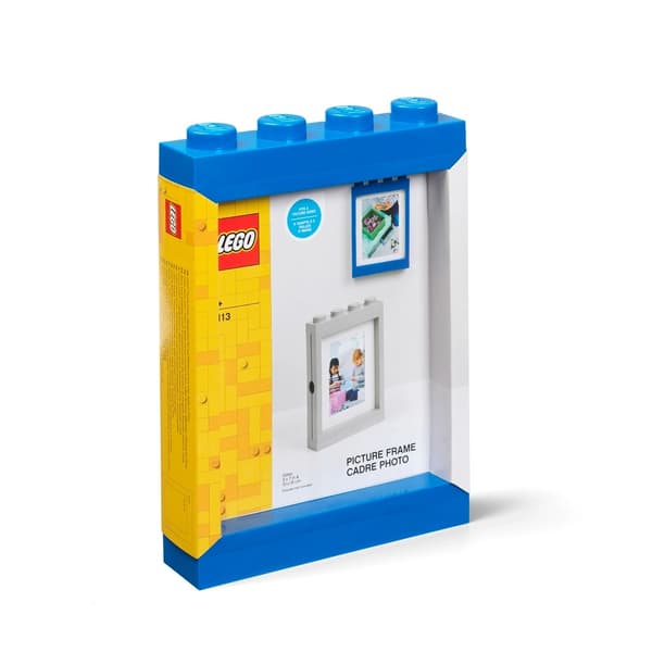 Lego Picture Frame - Blue