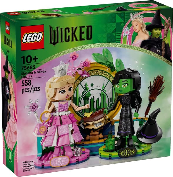 LEGO 75682 Figurer af Elphaba og Glinda