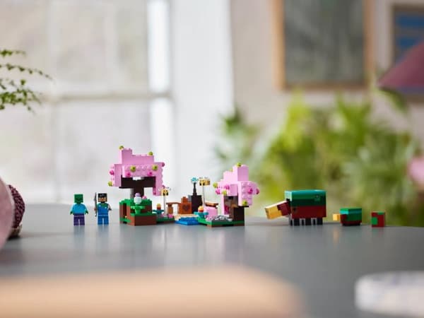 Block LEGO MINECRAFT 21260 The Cherry Blossom Garden