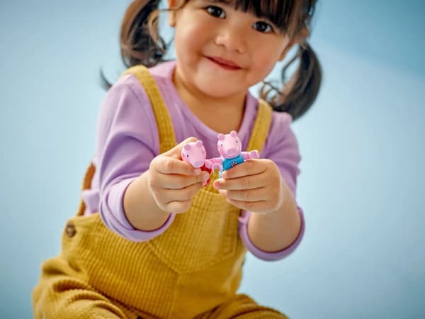 Klodser LEGO DUPLO 10431 Peppa grisehave og træhus