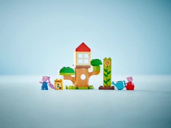 Klodser LEGO DUPLO 10431 Peppa grisehave og træhus