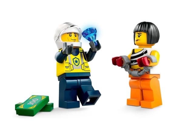 LEGO CITY 60415 POLITIBIL OG MUSKELBILJAG