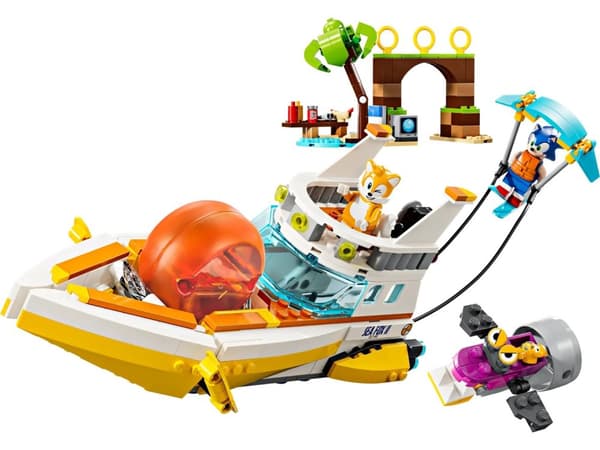 LEGO Sonic 76997 Tails and the Boat Adventure