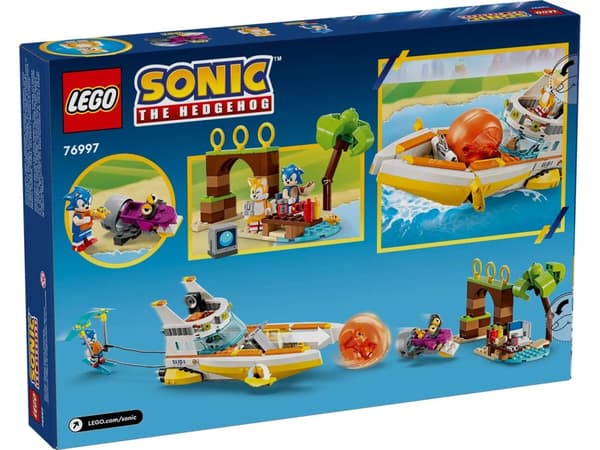 LEGO Sonic 76997 Tails and the Boat Adventure