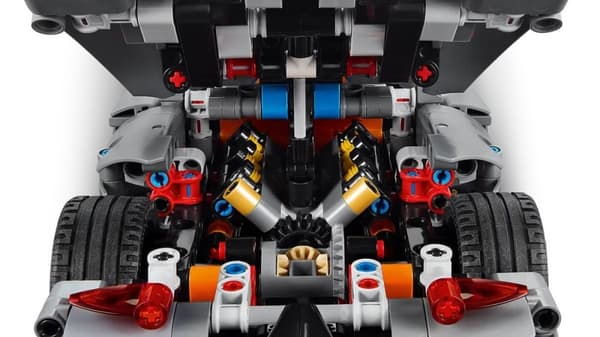 LEGO Technic 42173 Grå Koenigsegg Jesko Absolute Hypercar