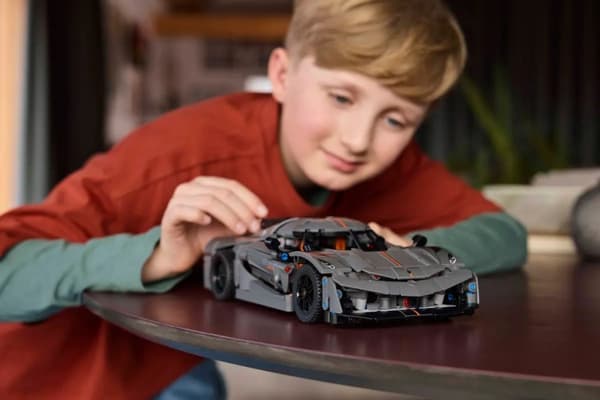LEGO Technic 42173 Grå Koenigsegg Jesko Absolute Hypercar
