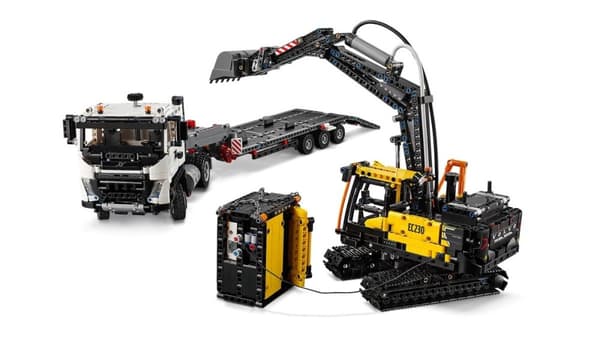 LEGO Technic 42175 Volvo FMX Truck & EC230 elektrisk grävmaskin