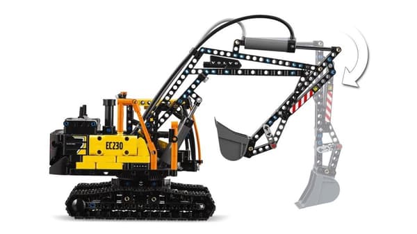 LEGO Technic 42175 Volvo FMX Truck & EC230 elektrisk grävmaskin