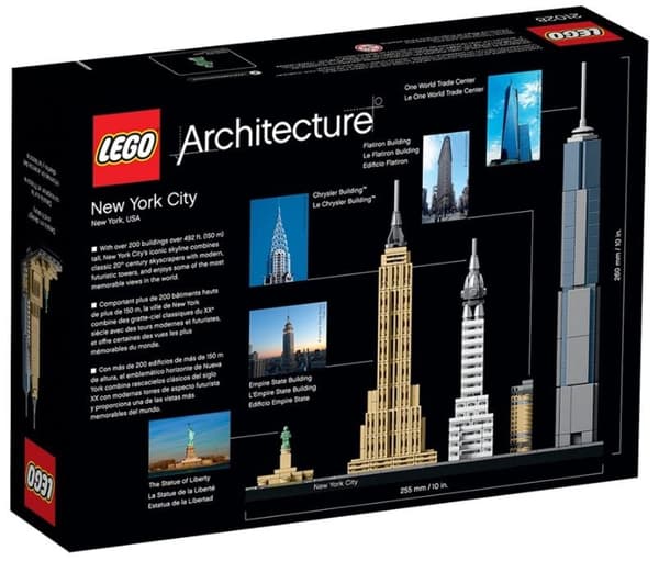 LEGO ARCHITECTURE 21028 NEW YORK CITY
