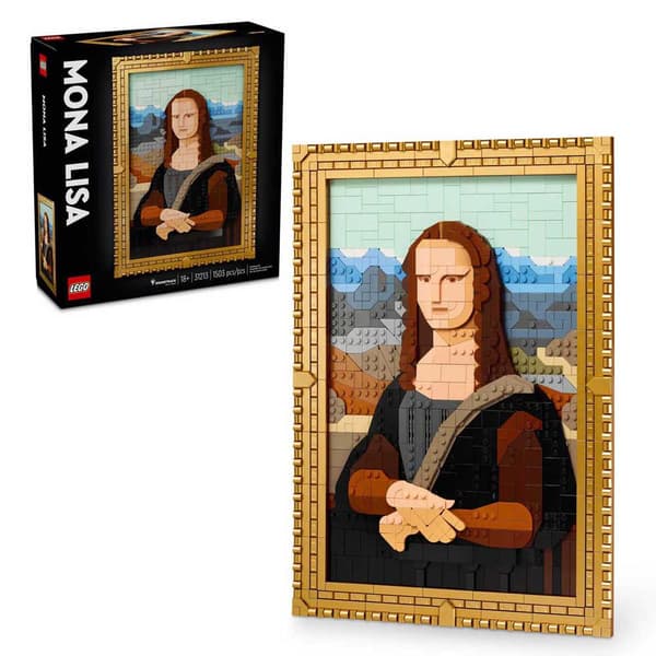 Lego Mona Lisa Rakennuspeli
