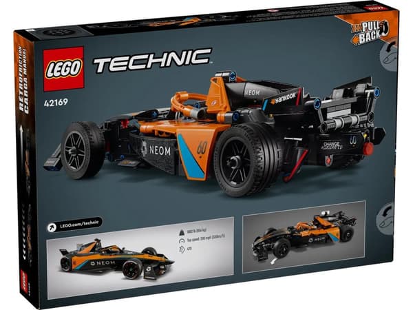 LEGO TECHNIC 42169 NEOM McLaren Formula E Team