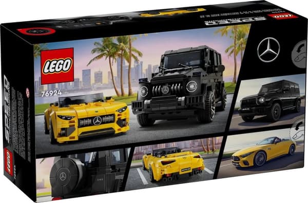 LEGO Speed Champions 76924 Mercedes-AMG G 63 og Mercedes-AMG SL 63