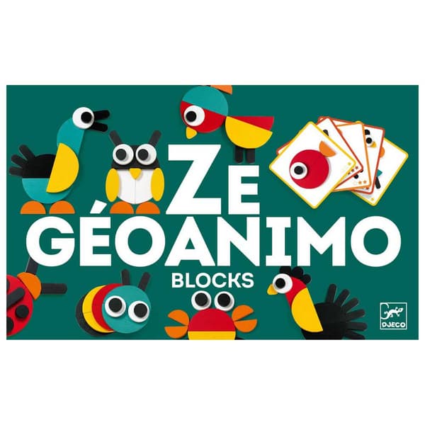 Djeco Geoanimo-rakennuspeli