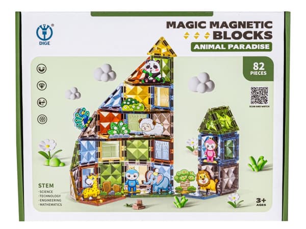 Konstruktion Magnetblock DJUR 82 El.