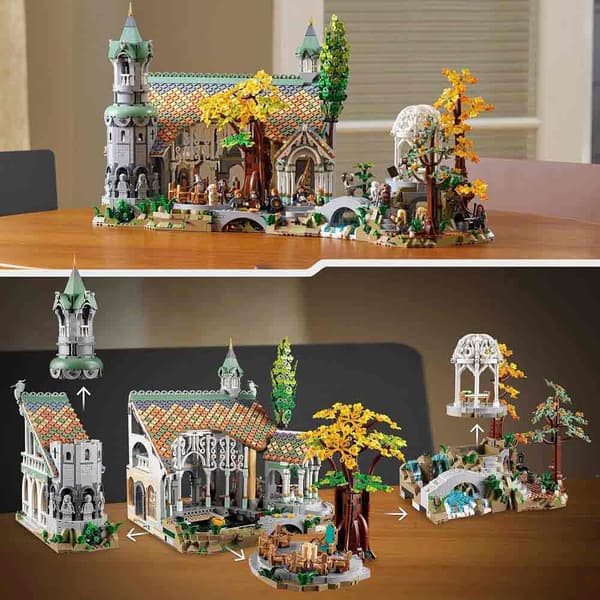 Lego The Lord Of The Rings: Rivendell (10316) Rakennuspeli