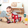 Miniatyrbillede 8 af 9: Smoby Abrick Organic Farm Konstruktionsspil
