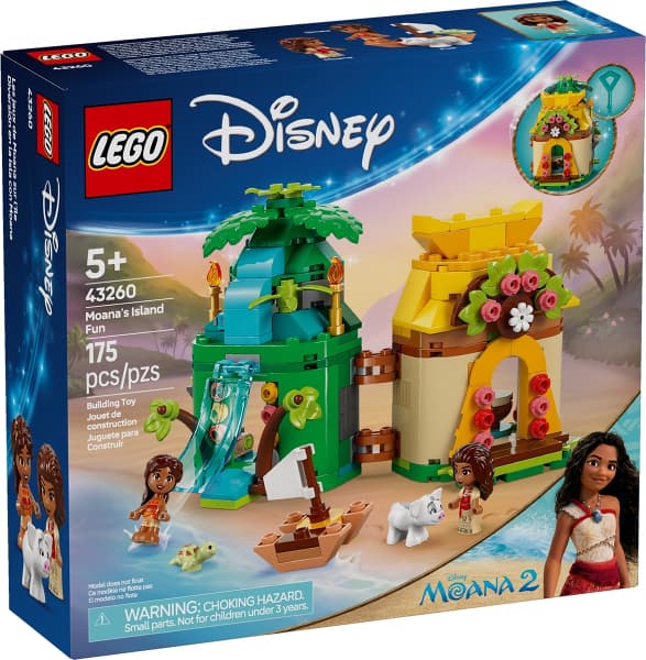 LEGO 43260 Vaianan hauskat saaripuuhat