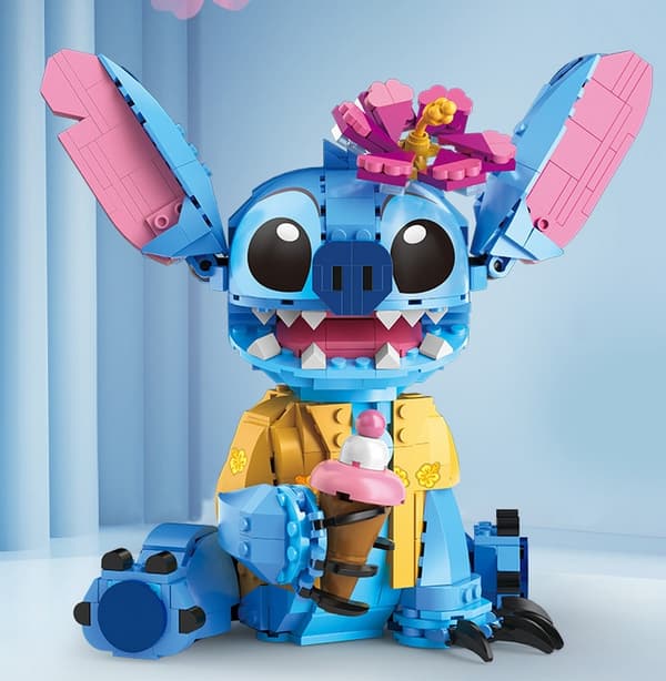 Stitch-inspireret byggeklodssæt til børn - 9+ år Stitch-inspireret byggeklodssæt til børn - 9+ år