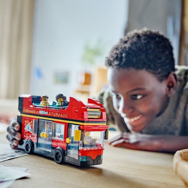 Lego 60407 City Great Vehicles röd dubbeldäckare