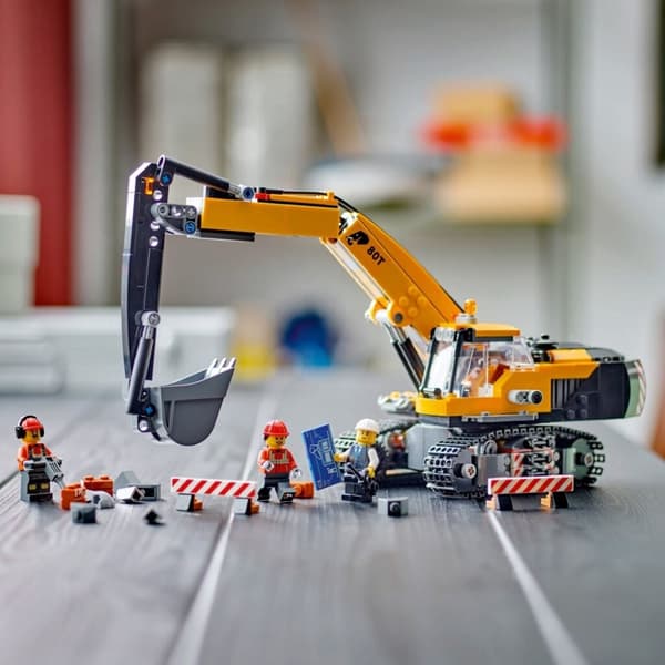 Lego 60420 City Great Vehicles Gul gravemaskine
