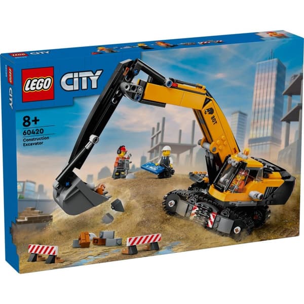 Lego 60420 City Great Vehicles Gul gravemaskine