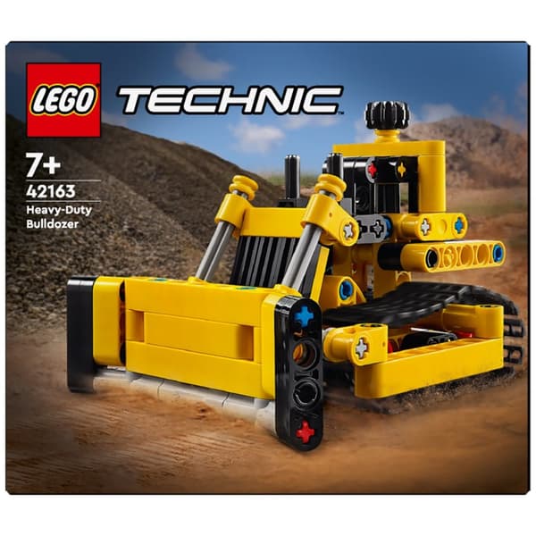 Lego Technic 42163 tung bulldozer