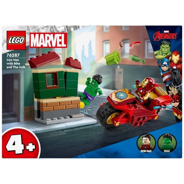 Lego Super Heroes 76287 Marvel Iron Man med cykel