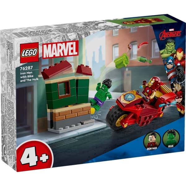 Lego Super Heroes 76287 Marvel Iron Man med cykel