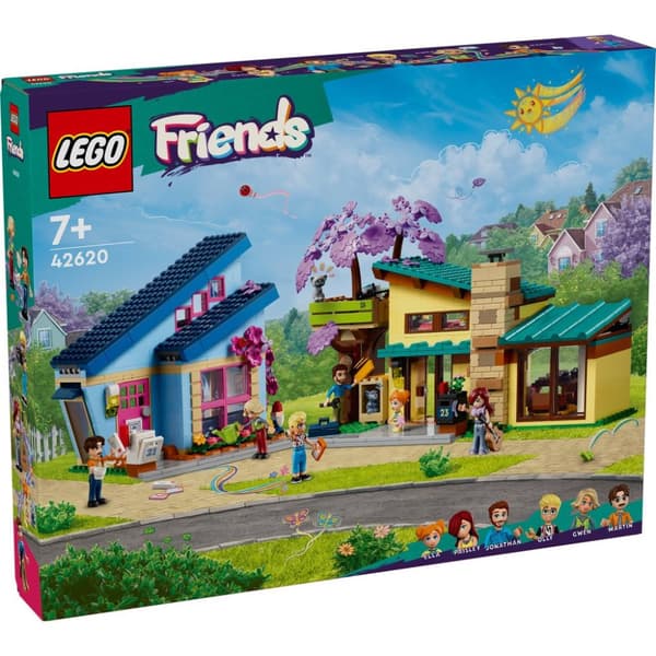 Lego Friends 42620 Olly och Paisleys hus