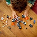 Miniatyrbild 3 av 6: Lego Ninjago 71806 Coles Elemental Earth Mek