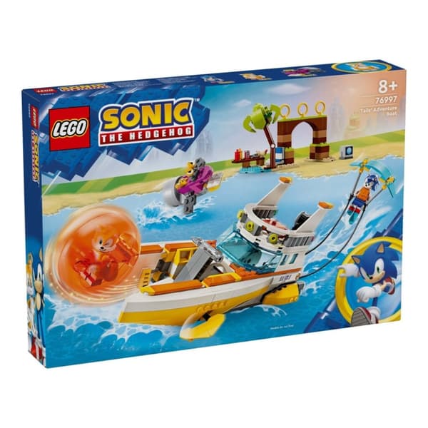 Lego Sonic 76997 Tails Adventure Boat