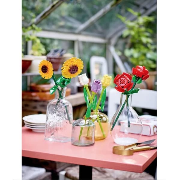 Lego ikoner 40524 botaniska blommor solrosor