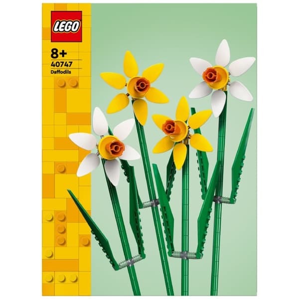Lego ikoner 40747 botaniska blommor påskliljor