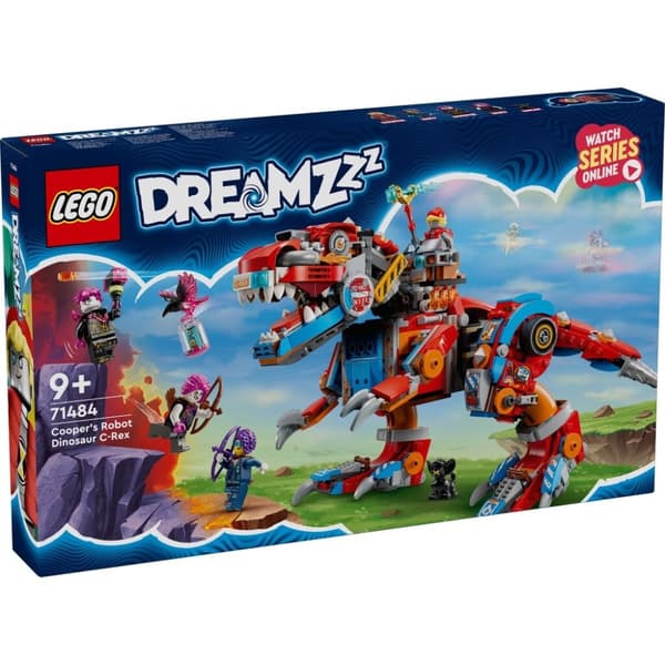 Lego Dreamzzz 71484 Cooper's Robot Dinosaur C. Rex