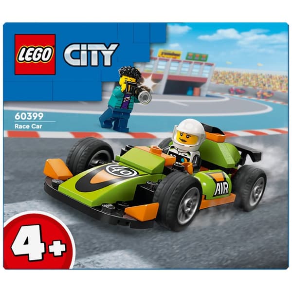 Lego City 60399 grön racerbil