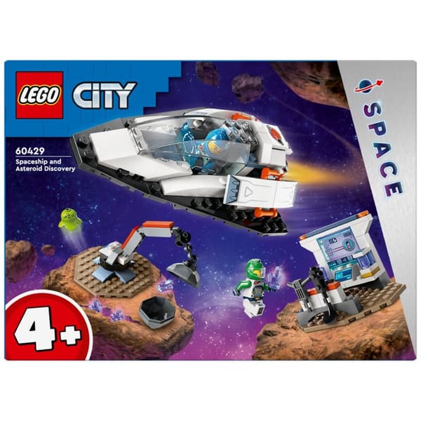 Lego City 60429 Opdagelse af rumskib og asteroide