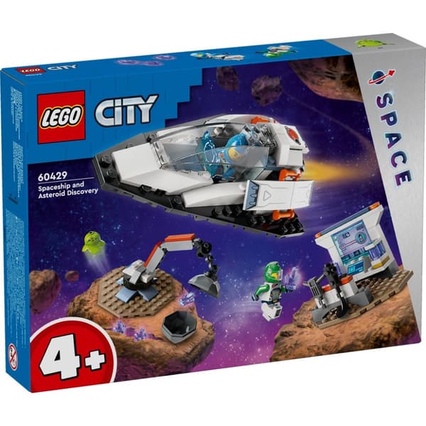 Lego City 60429 Opdagelse af rumskib og asteroide
