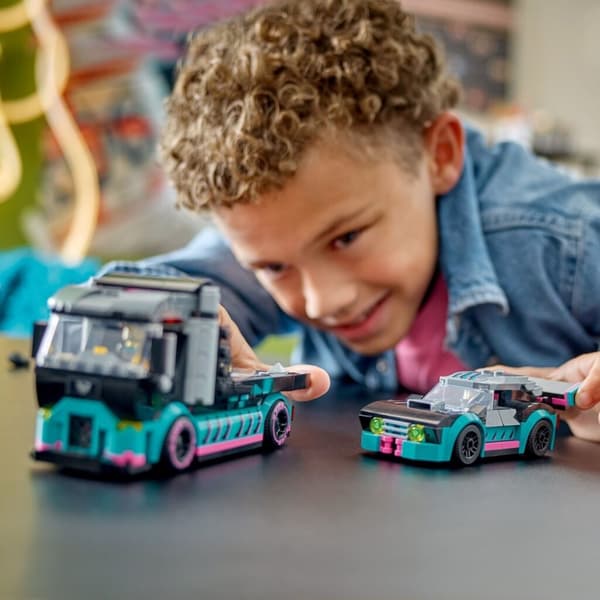 Lego City 60406 racerbil och transportbil